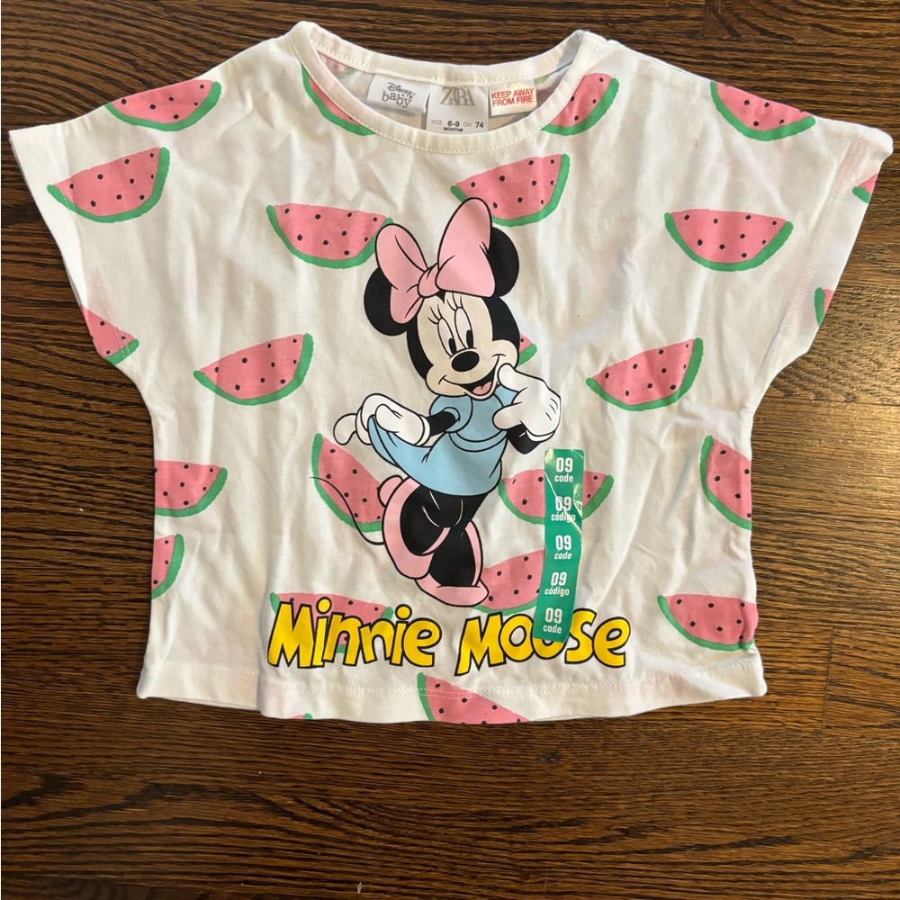 Zara x Disney new tee tagged 6-9